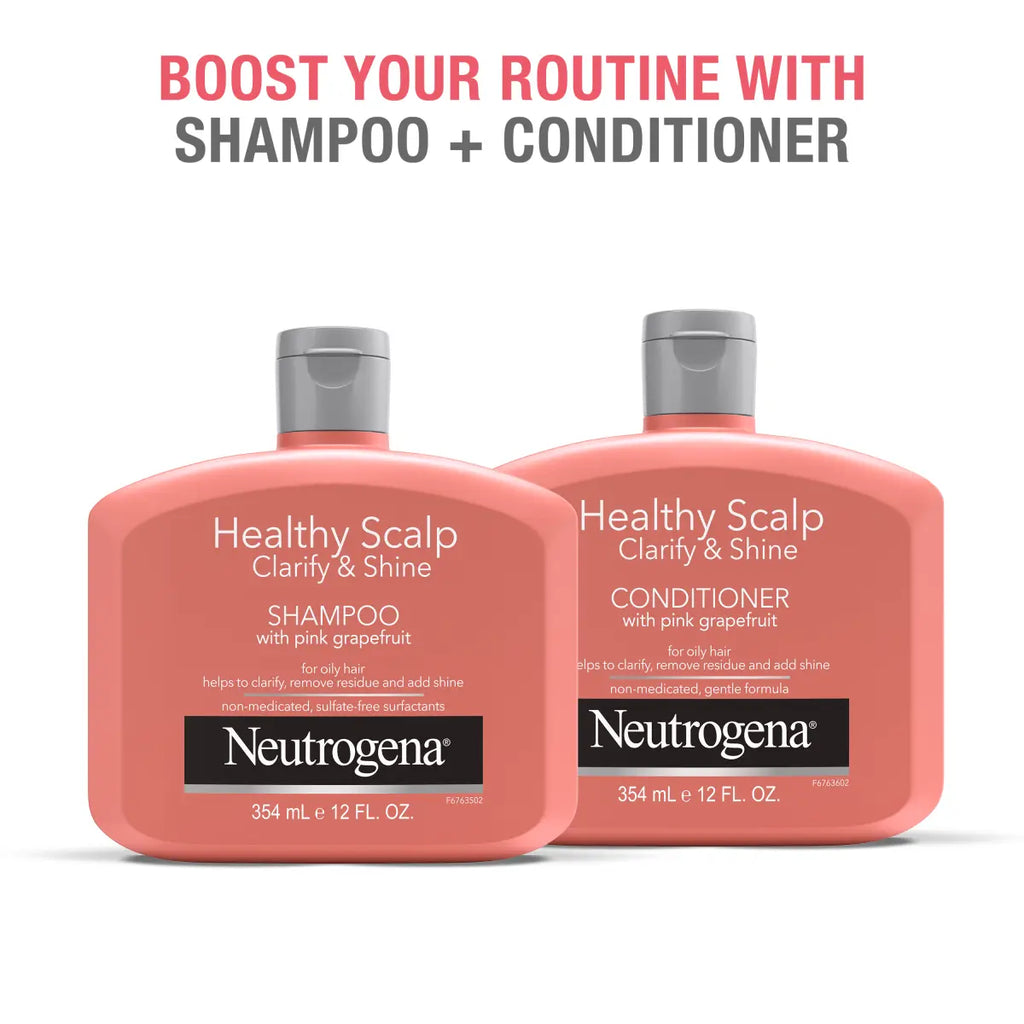 Neutrogena Scalp Clarify Shine | 12 fl oz | Pink Grapefruit Conditioner