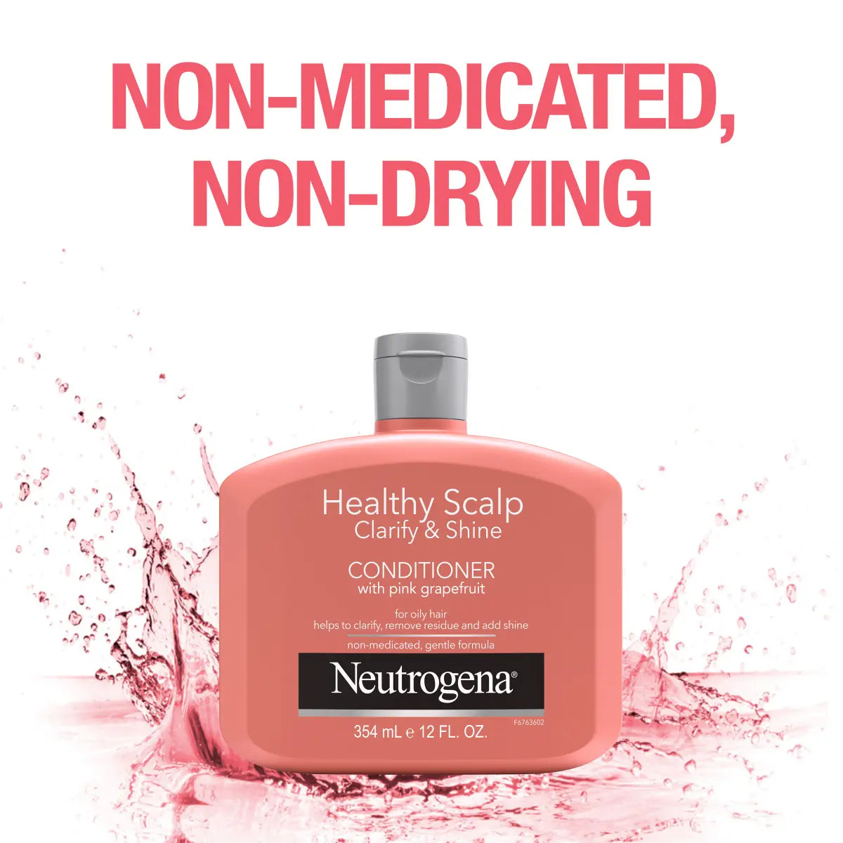 Neutrogena Scalp Clarify Shine | 12 fl oz | Pink Grapefruit Conditioner