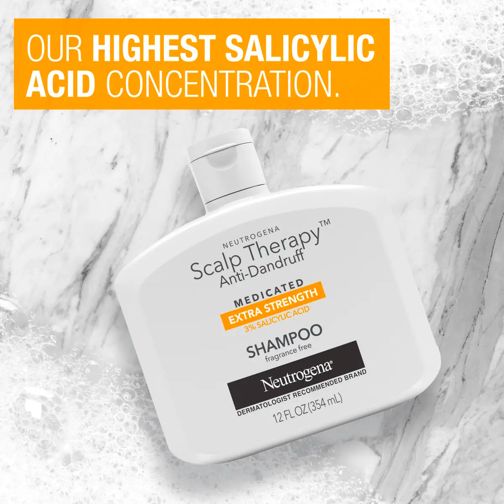 Neutrogena Scalp Therapy Anti-dandruff | Medicated Shampoo | Extra Strength