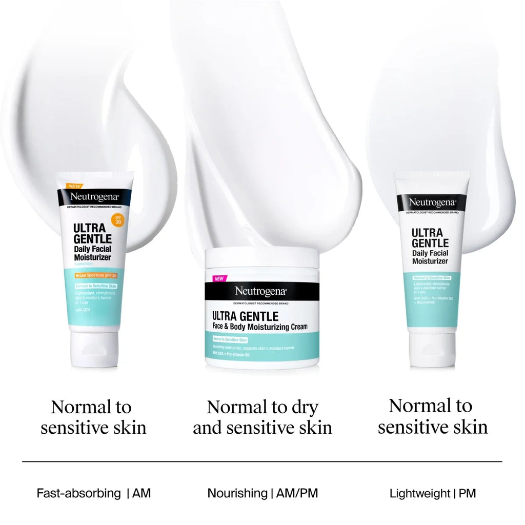 Neutrogena Ultra Gentle Daily | Facial Moisturizer | 3.4 Fl. Oz