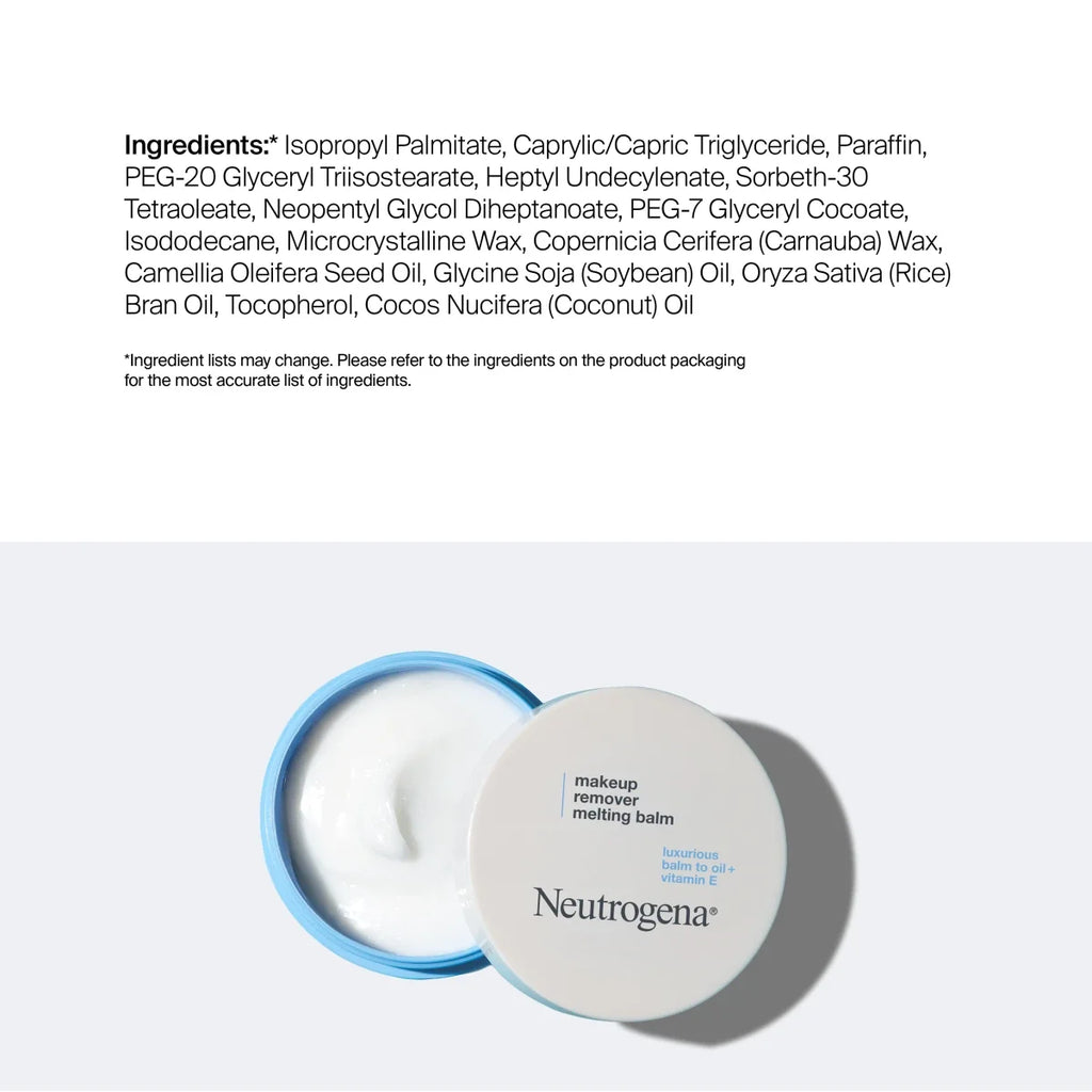 Neutrogena Makeup Remover Melting — Vitamin E Balm, 2 Oz