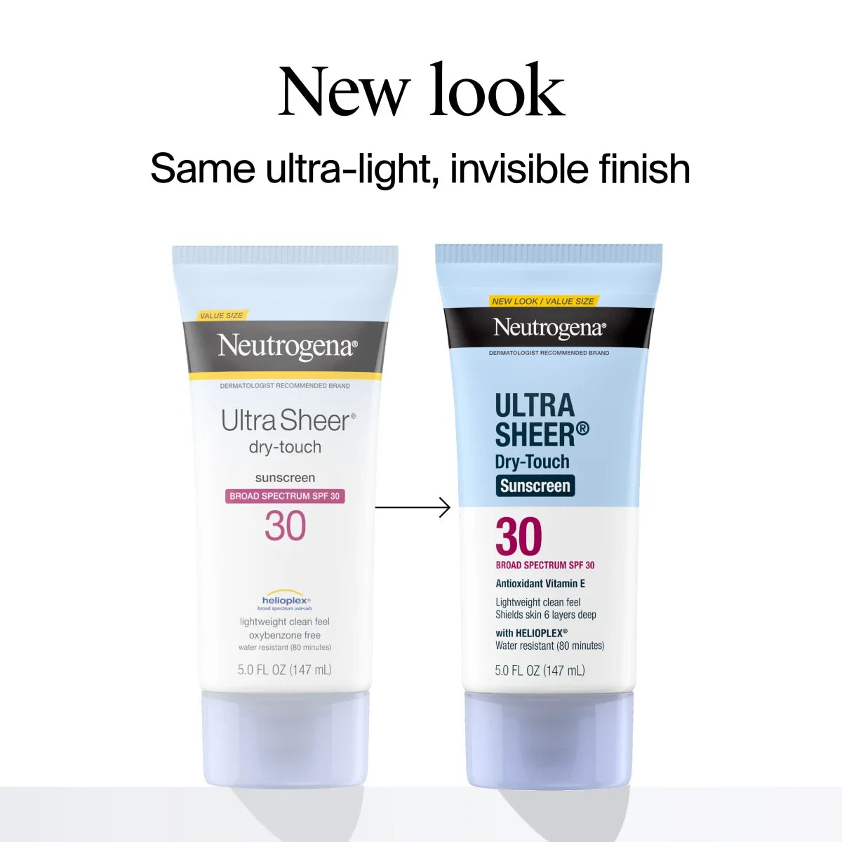 Neutrogena Ultra Sheer Dry-Touch | SPF 30 | Broad Spectrum Sunscreen Lotion | 5 Fl. Oz
