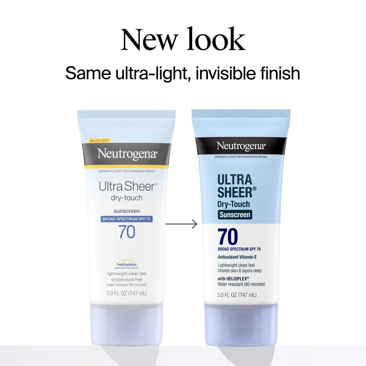 Neutrogena Ultra Sheer Dry-Touch | 5 Fl. Oz | Lotion, Broad Spectrum SPF 70