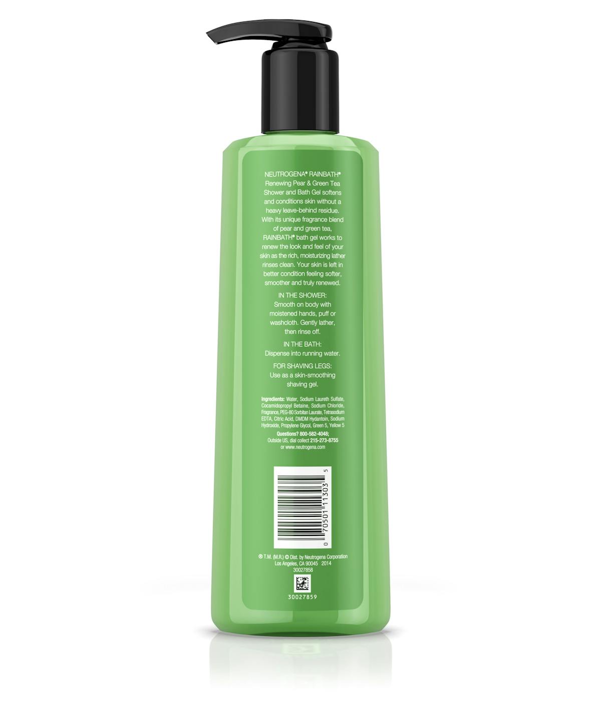 Neutrogena Rainbath Renewing Shower and Bath Gel-Pear & Green Tea, 40 oz