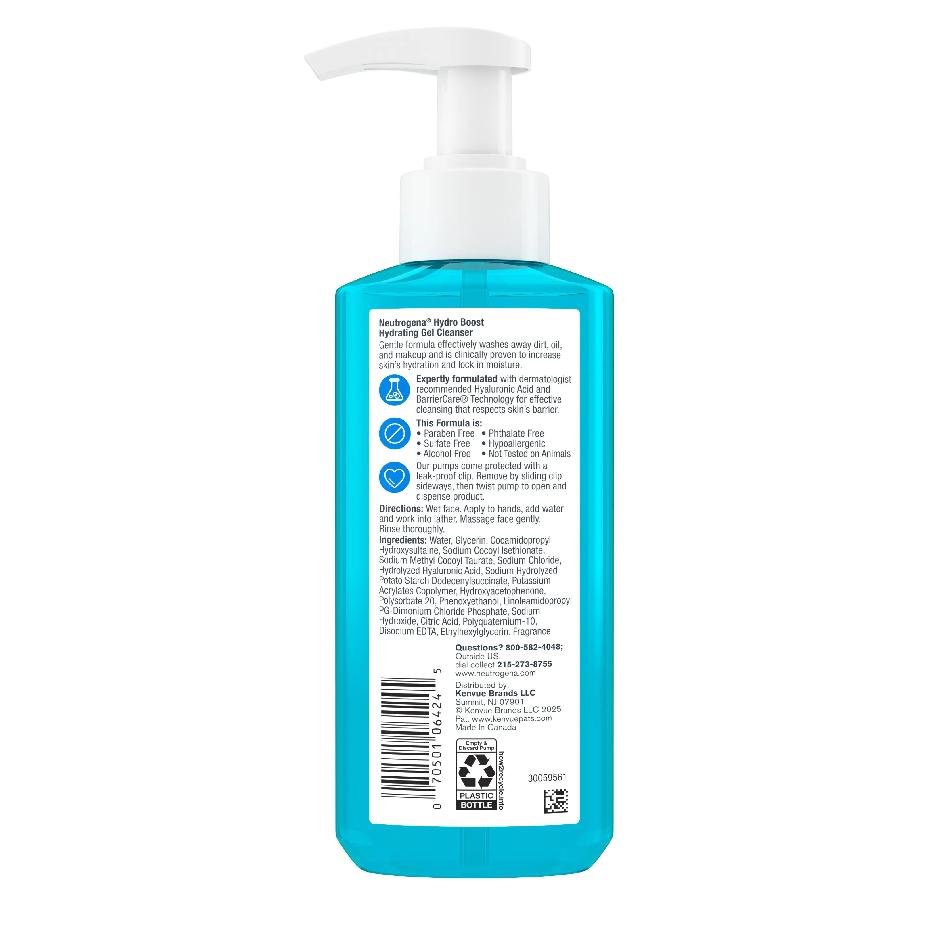 Neutrogena Essential Hydration Regimen | Hydro Boost Gel Cleanser + Water Gel Duo