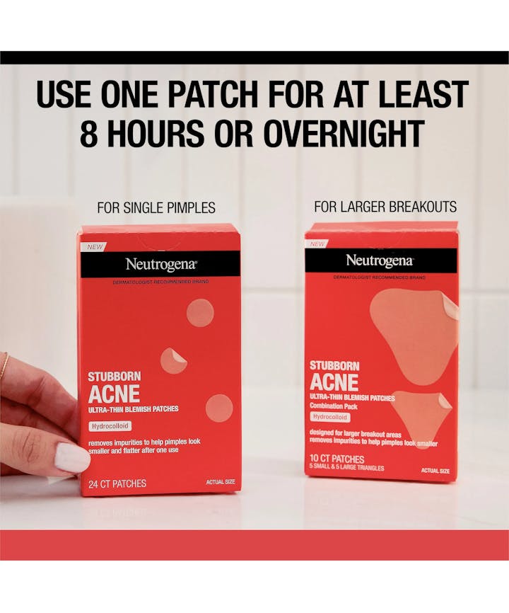 Neutrogena Stubborn Acne Ultra-Thin | Blemish Patches | 16 Ct