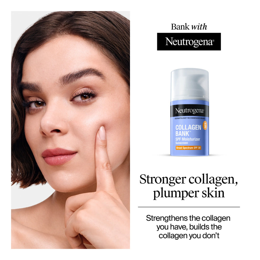 Neutrogena 2-step Collagen Boosting | SPF 30 Moisturizer + 15% Vitamin C Glow Serum