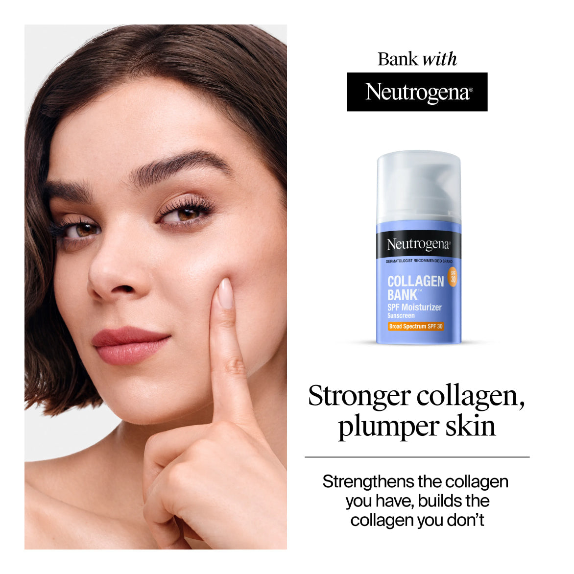 Neutrogena 2-step Collagen Boosting | SPF 30 Moisturizer + 15% Vitamin C Glow Serum