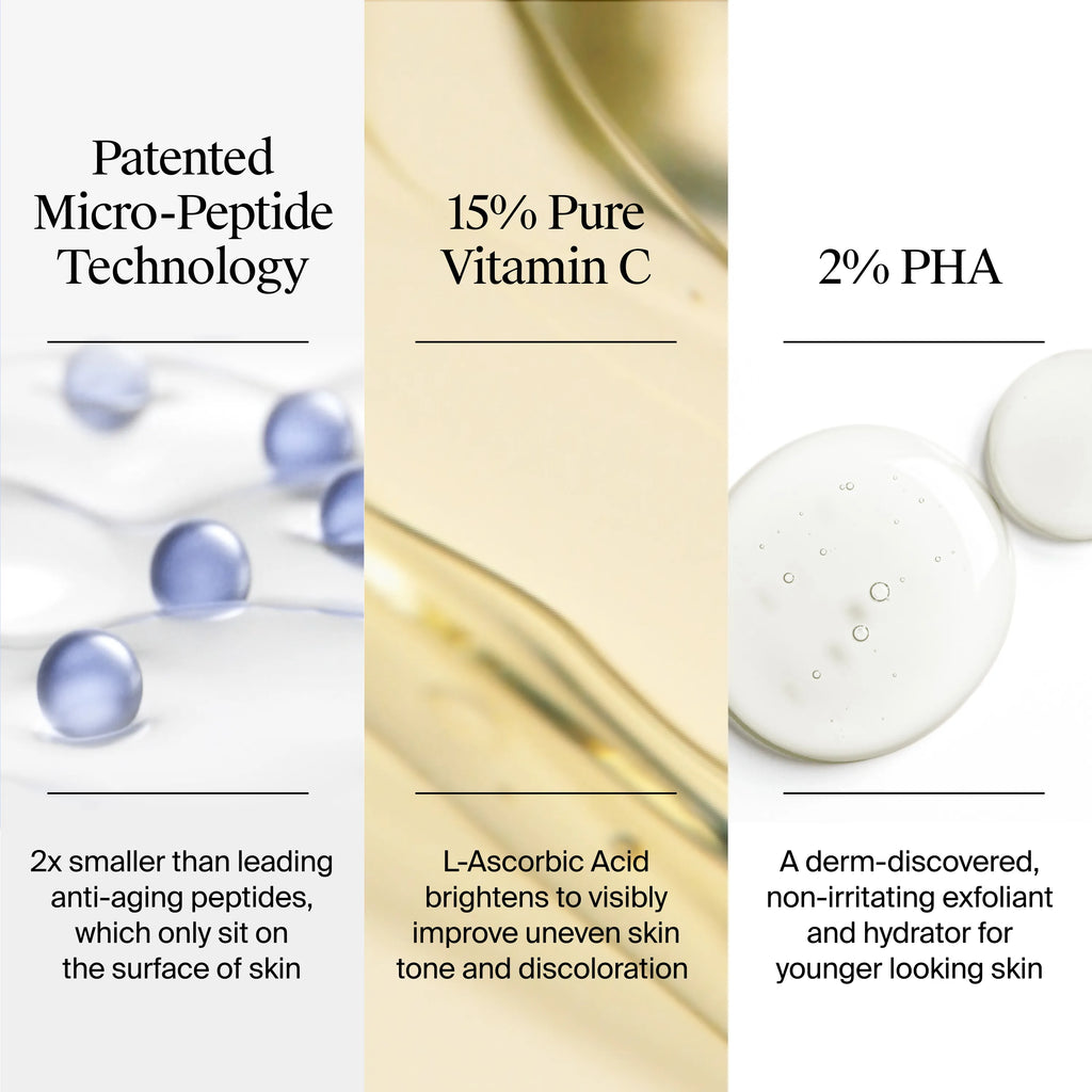 Neutrogena 2-step Collagen Boosting | SPF 30 Moisturizer + 15% Vitamin C Glow Serum