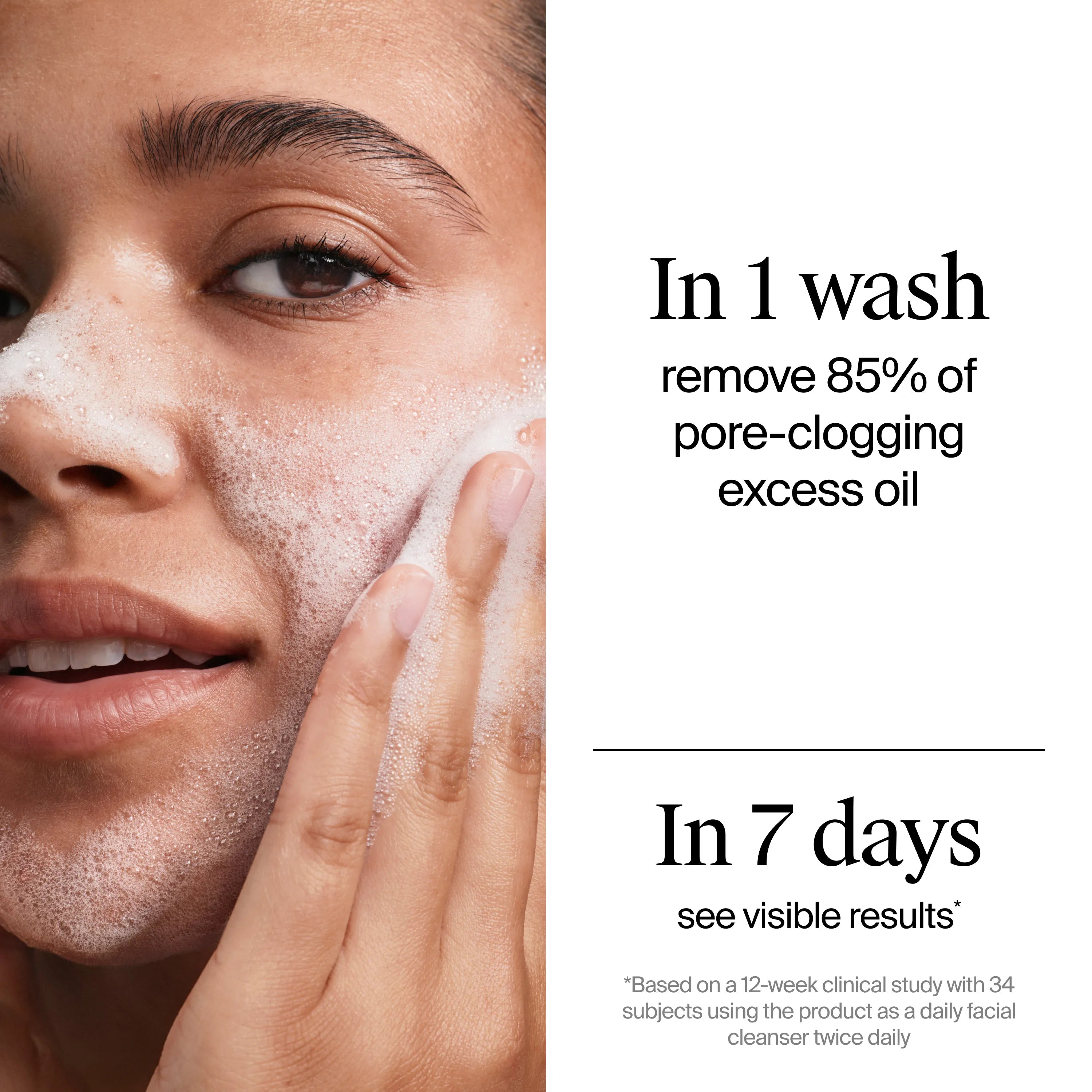 Neutrogena Acne-Fighting Skincare Solutions | Evenly Clear Cleanser + Acne Gel Moisturizer