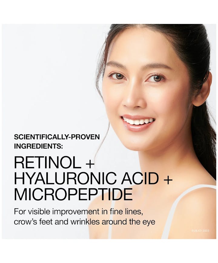 Neutrogena Rapid Wrinkle Repair | Retinol Pro+ Eye Cream | Fragrance Free