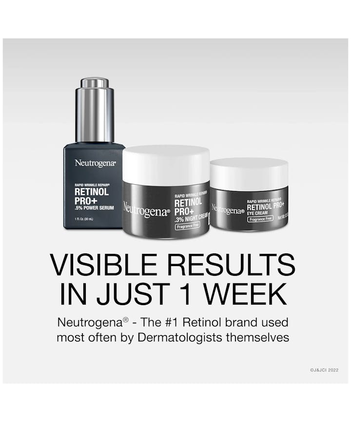 Neutrogena Rapid Wrinkle Repair | Retinol Pro+ Eye Cream | Fragrance Free