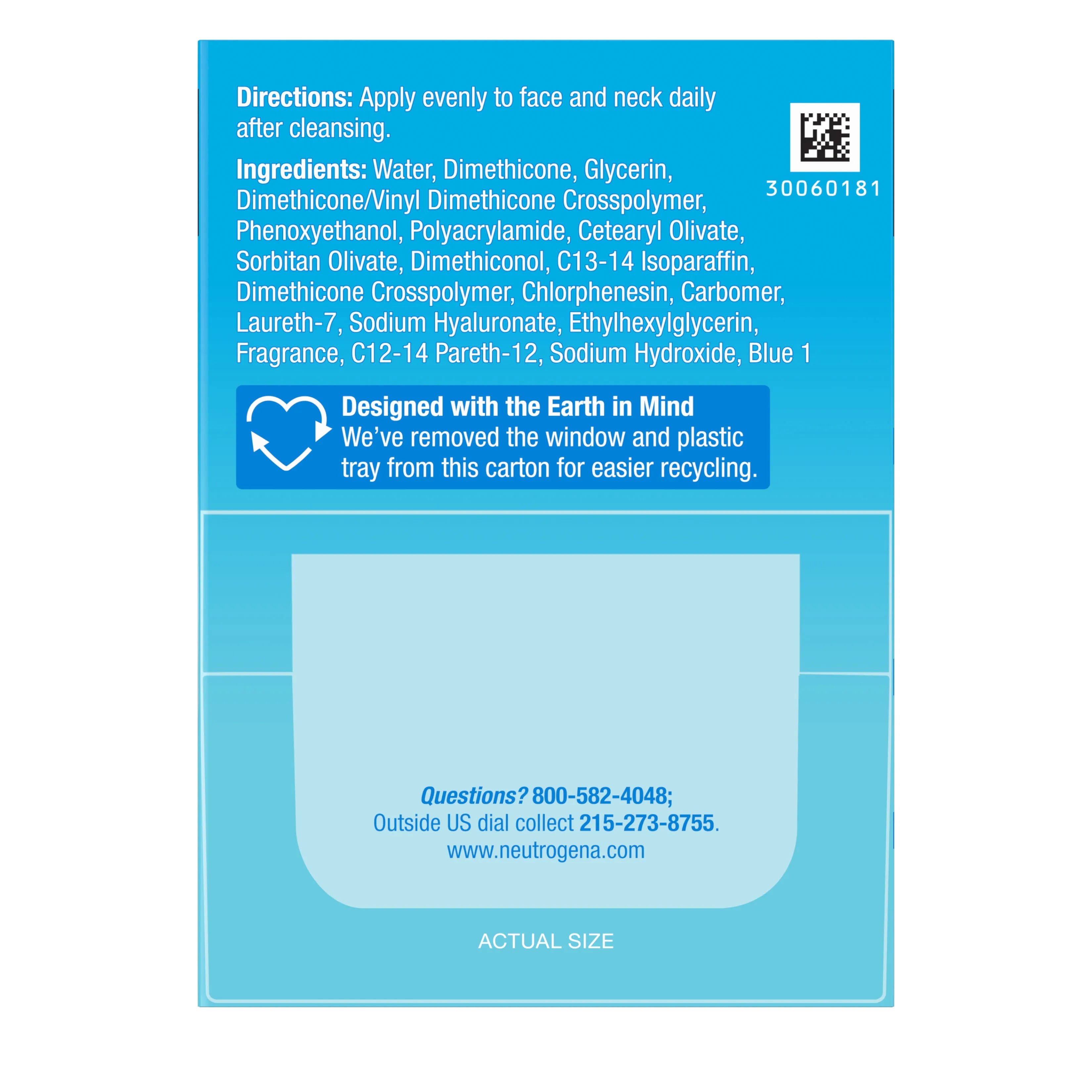 Neutrogena 2-Steps to Younger-Looking | Rapid Wrinkle Repair Serum + Hydro Boost Gel Moisturizer
