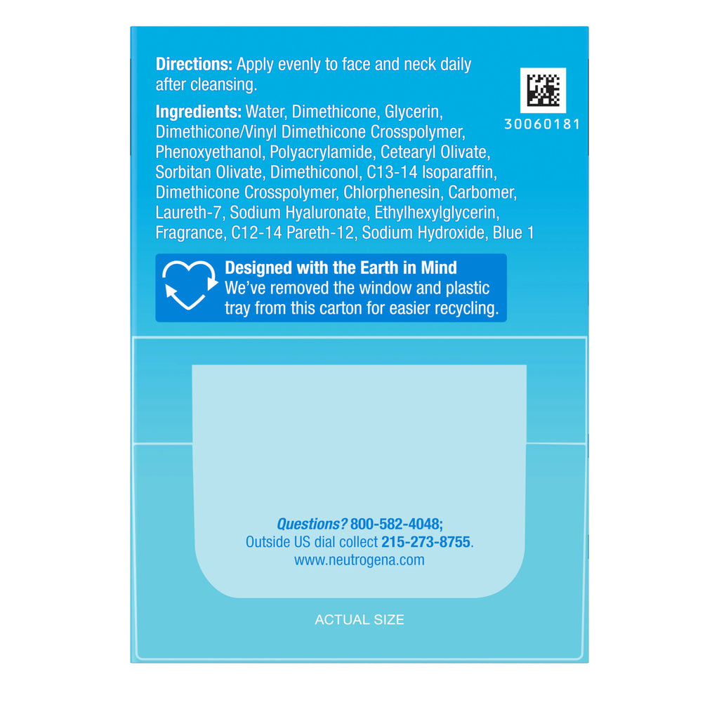 Neutrogena Essential Hydration Regimen | Hydro Boost Gel Cleanser + Water Gel Duo