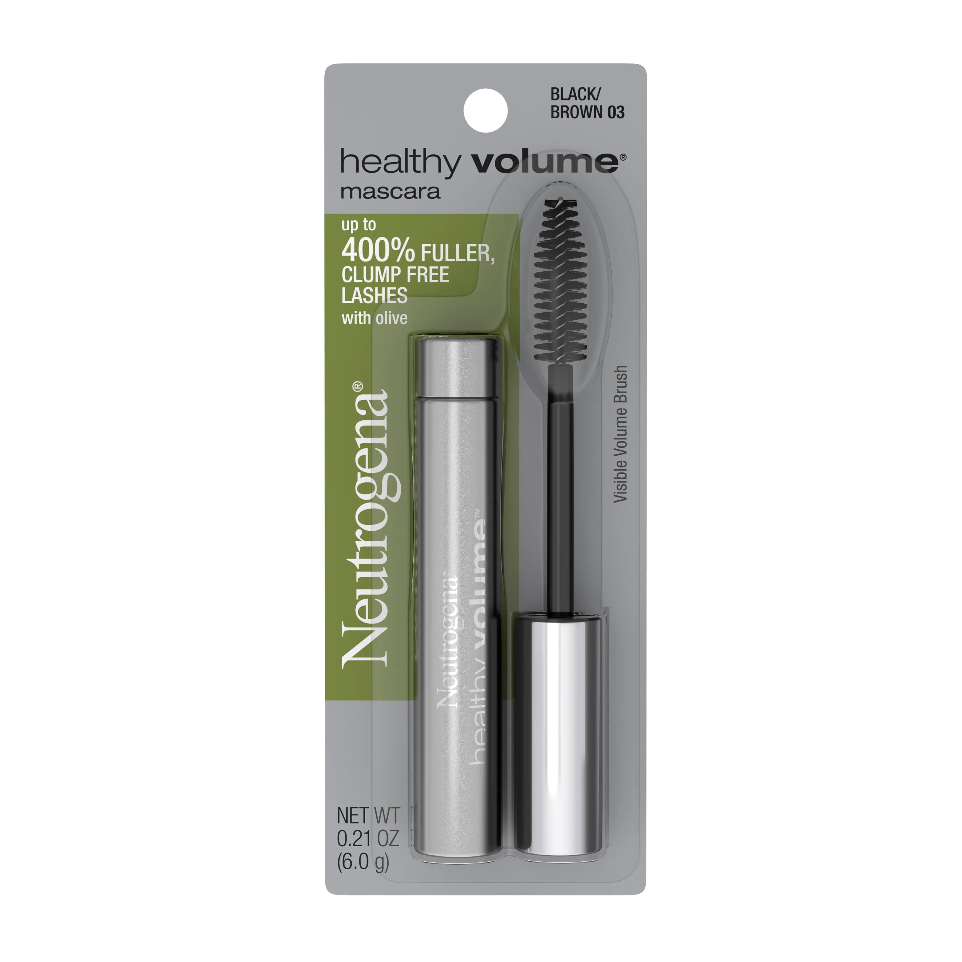 Neutrogena Healthy Volume Mascara — Black/Brown 03, .21 Oz