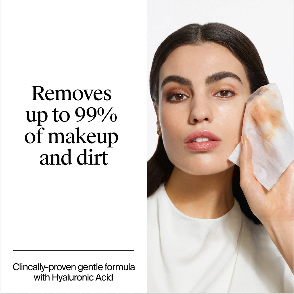 Neutrogena Hydration Boost Cleansing | Hyaluronic Acid Gel Cleanser + Wipes Duo