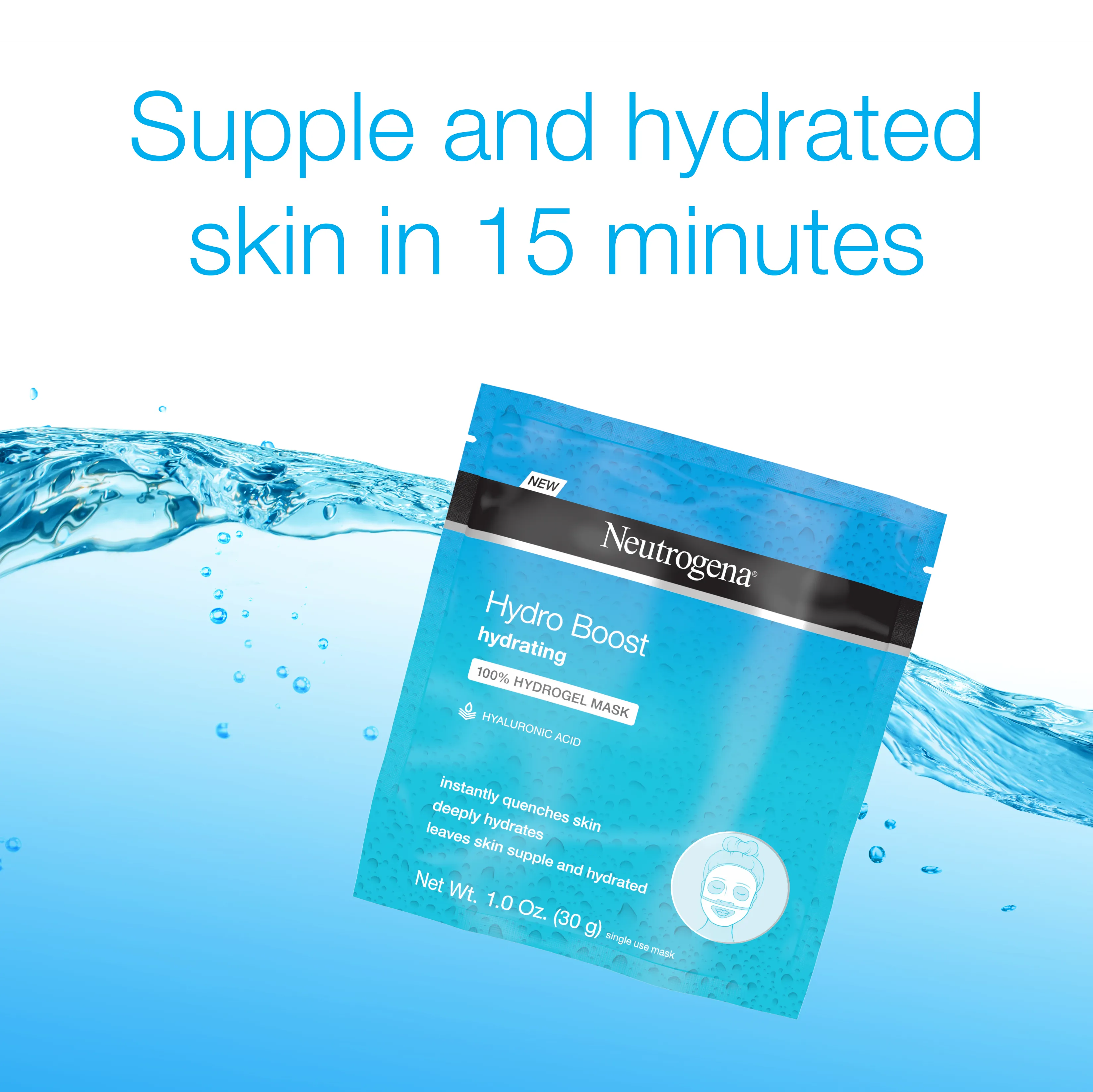 Neutrogena x Danessa Myricks ‘Get Glam Ready’ Hydro Boost Hydro Gel Masks, 3 Pack