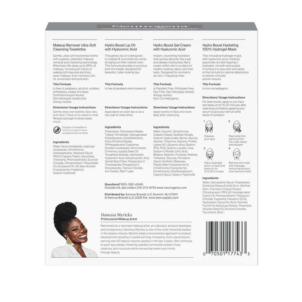 Neutrogena x Danessa Myricks 'Get Glam Ready' Skin Prep Set