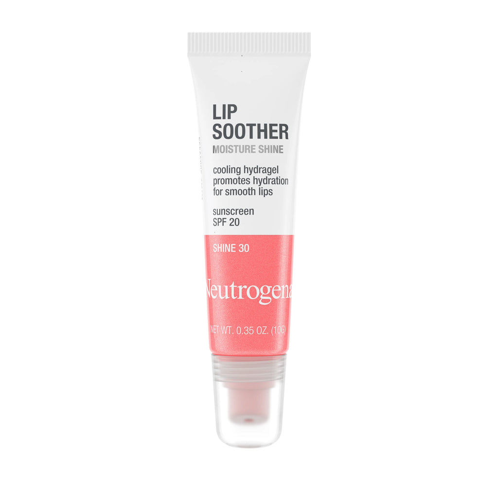 Neutrogena MoistureShine Lip Soother — Tinted Shine, SPF 20, Shine 30, .35 Oz