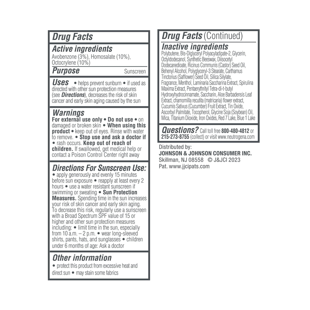 Neutrogena MoistureShine Lip Soother — Tinted Shine, SPF 20, Shine 30, .35 Oz