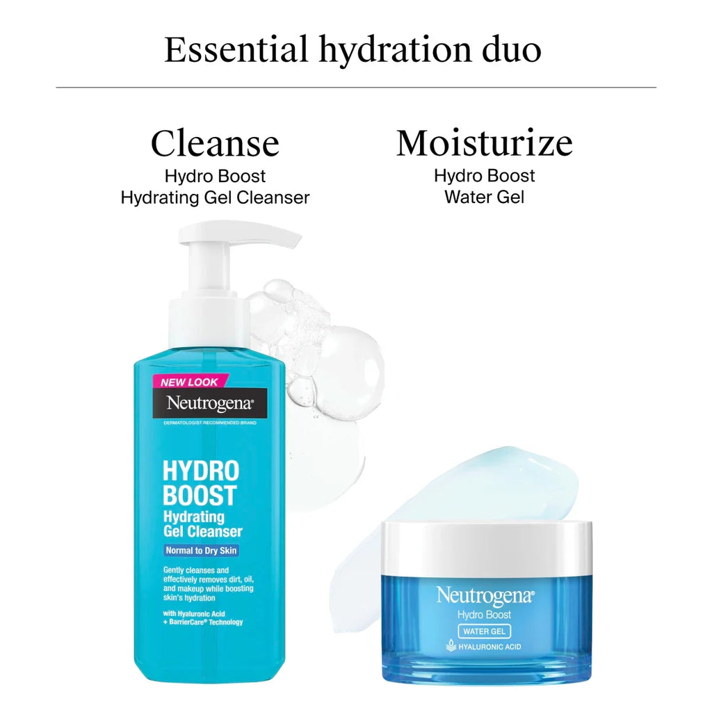 Neutrogena Hydro Boost Face | 7.8 Fl. Oz Hyaluronic Acid Cleansing Gel | Hydrating Wash
