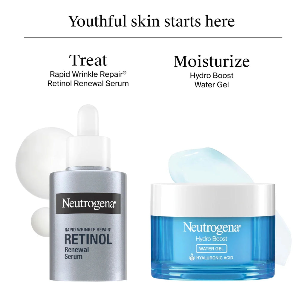 Neutrogena Rapid Wrinkle Repair | 1 Fl. Oz | Renewal Serum with Retinol
