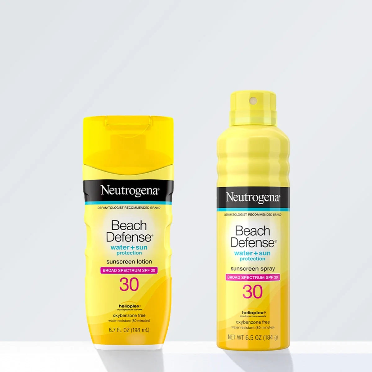 Neutrogena Beach Defense Sunscreen Lotion — Broad Spectrum SPF 30, 6.7 Fl. Oz