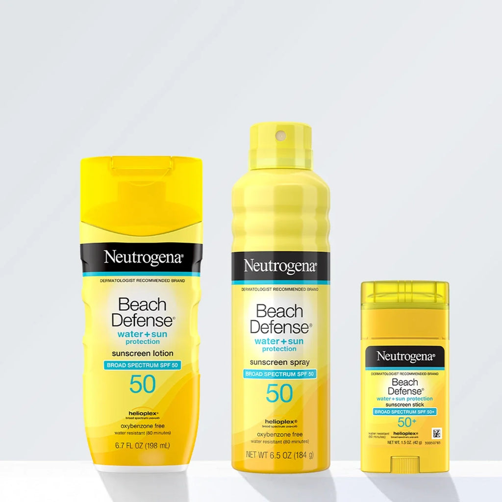 Neutrogena Beach Defense Sunscreen — Stick / Broad Spectrum SPF 50+ / 1.5 Oz