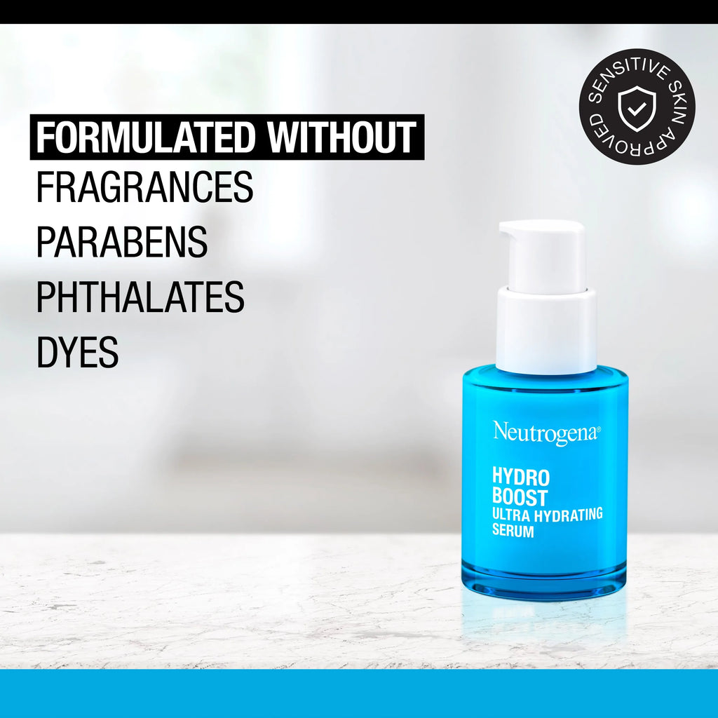 Neutrogena Daily Hydration Boost | Hydro Boost Hydrating Serum + Water Gel Duo