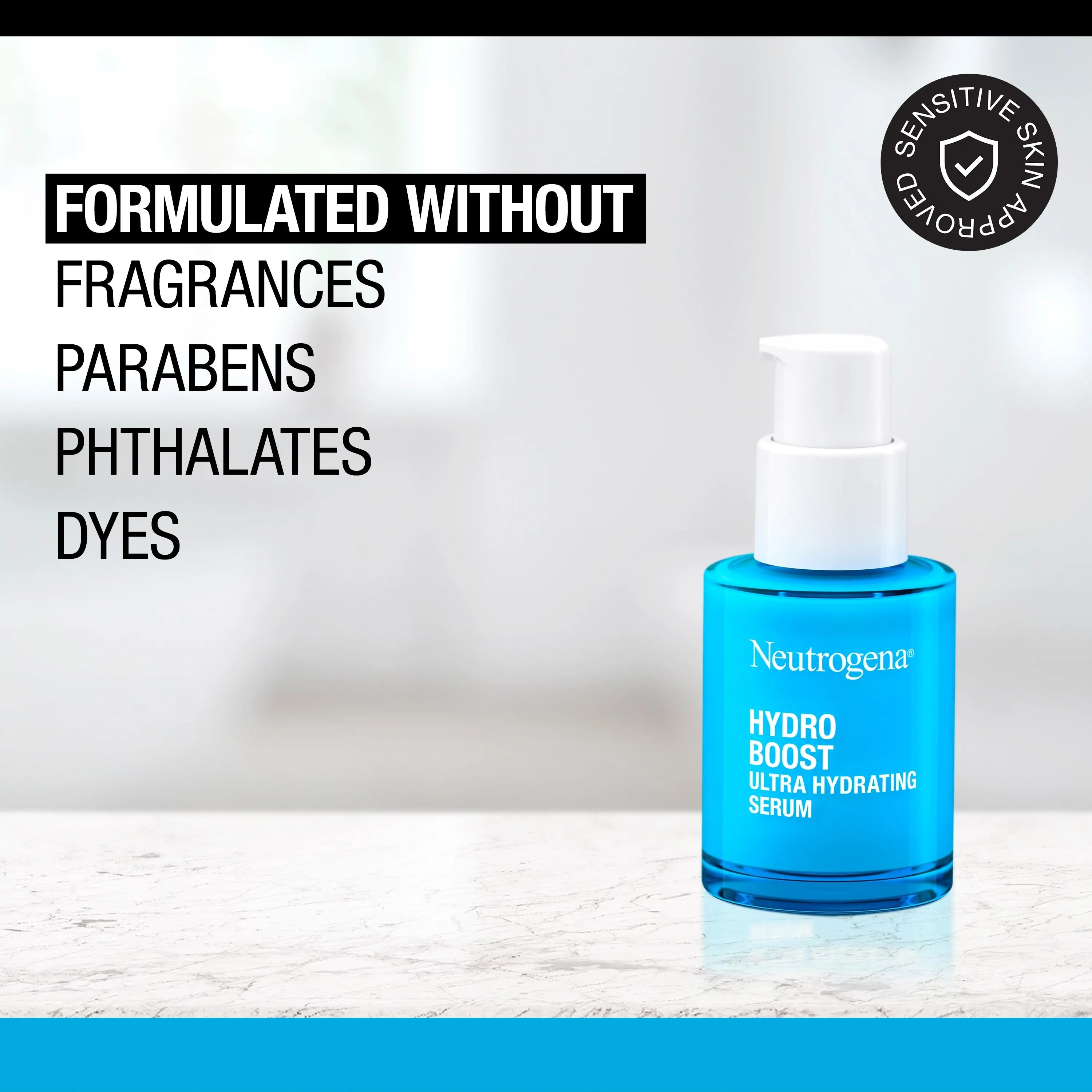Neutrogena Daily Hydration Boost | Hydro Boost Hydrating Serum + Water Gel Duo