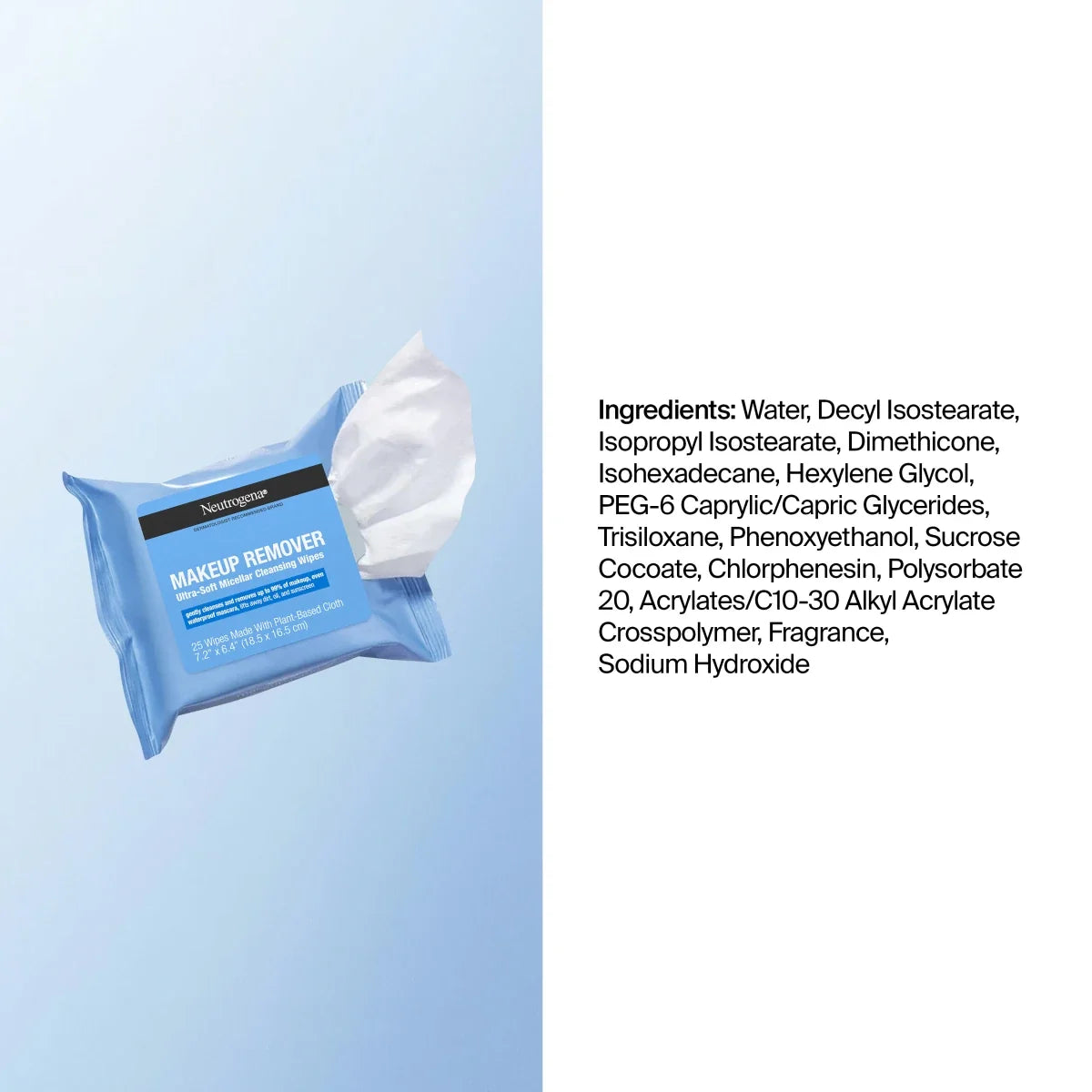 Neutrogena Makeup Remover Cleansing — Individually Wrapped Towelette Singles, 20 Count