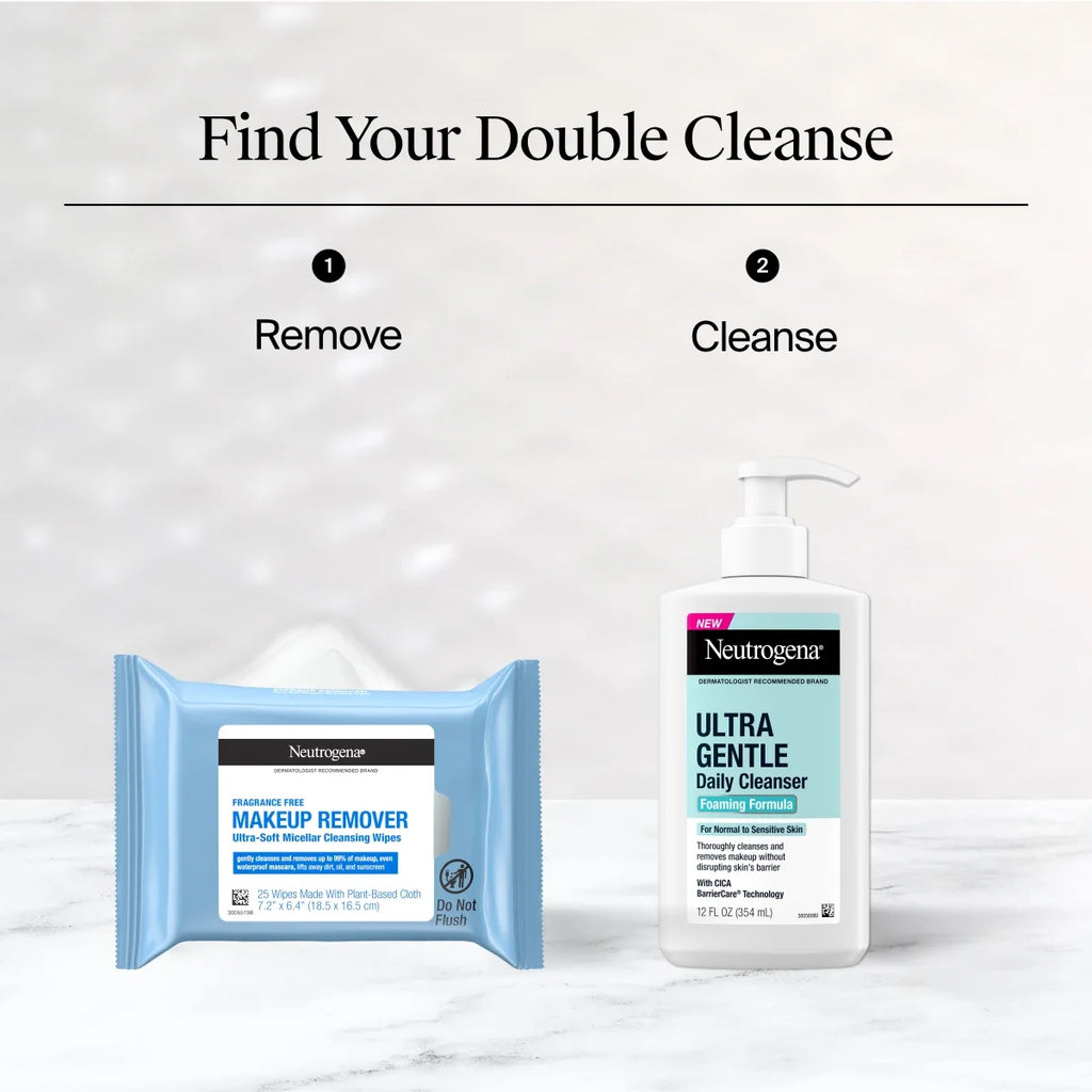 Neutrogena Makeup Remover Cleansing — Individually Wrapped Towelette Singles, 20 Count