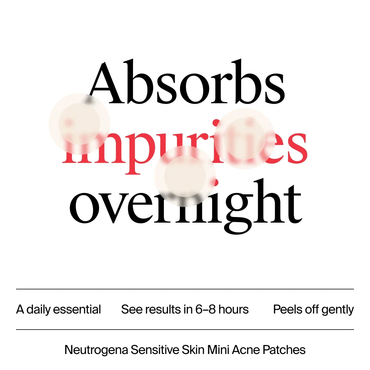 Neutrogena Mini Acne Patch | 36 Count | Sensitive Skin
