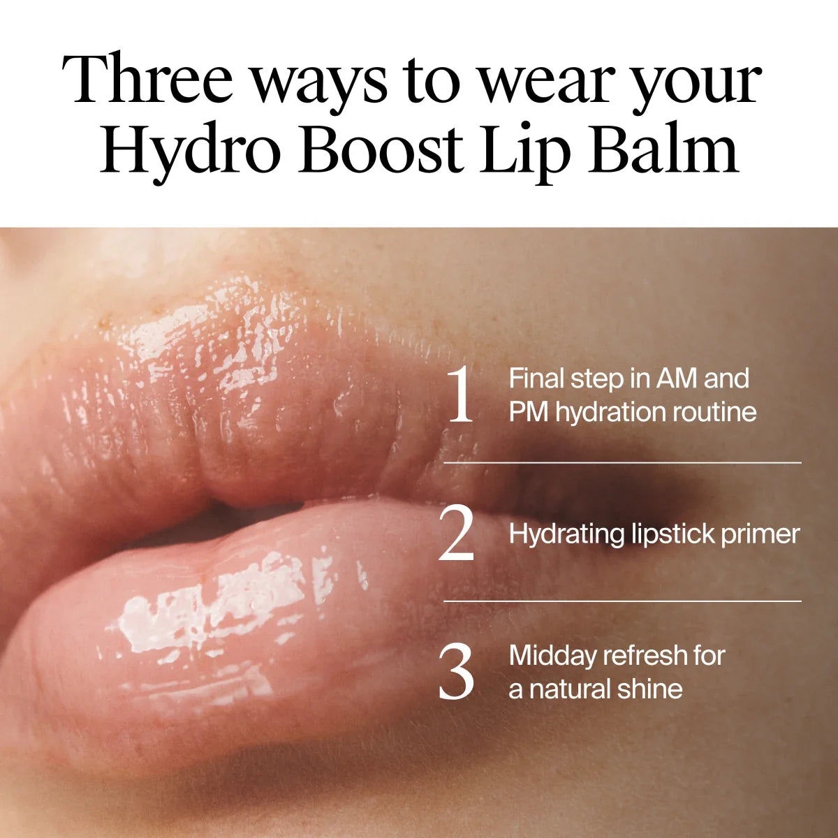 Neutrogena Hydro Boost Hyaluronic | Sheer Ice Lip Balm | Fragrance Free | 0.5 Oz