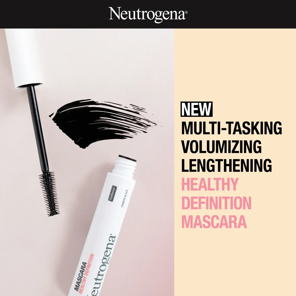 Neutrogena Healthy Definition Mascara | 27 Oz | Carbon Black