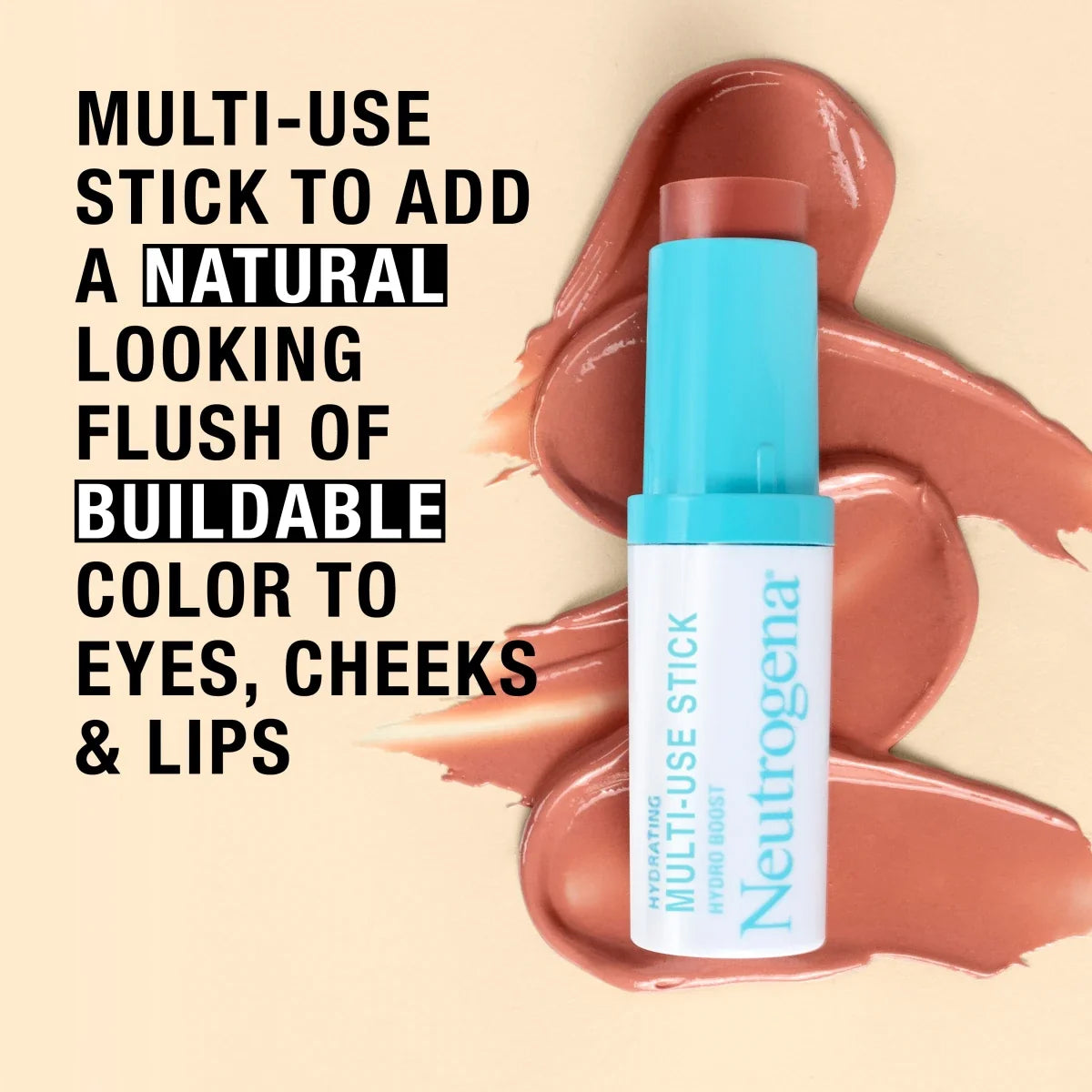 Neutrogena Hydro Boost Hydrating — Multi-Use Makeup Stick, Temptation