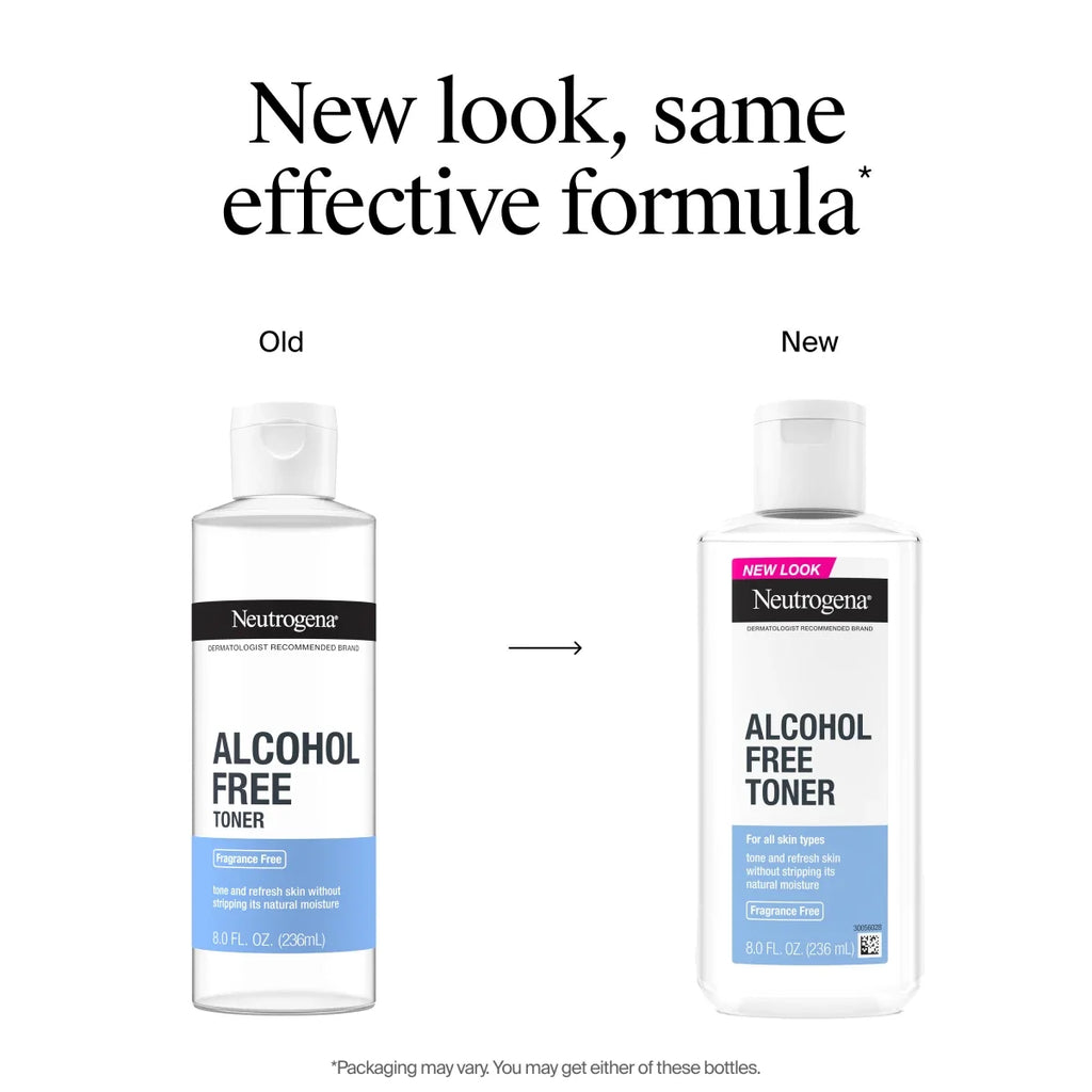 Neutrogena Alcohol-Free Toner Fragrance Free — Daily Facial Toner, 8.0 Fl. Oz