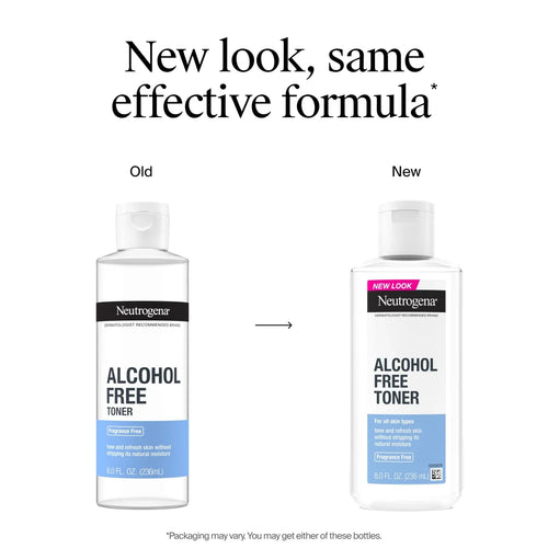 Neutrogena Alcohol-Free Toner Fragrance Free — Daily Facial Toner, 8.0 Fl. Oz