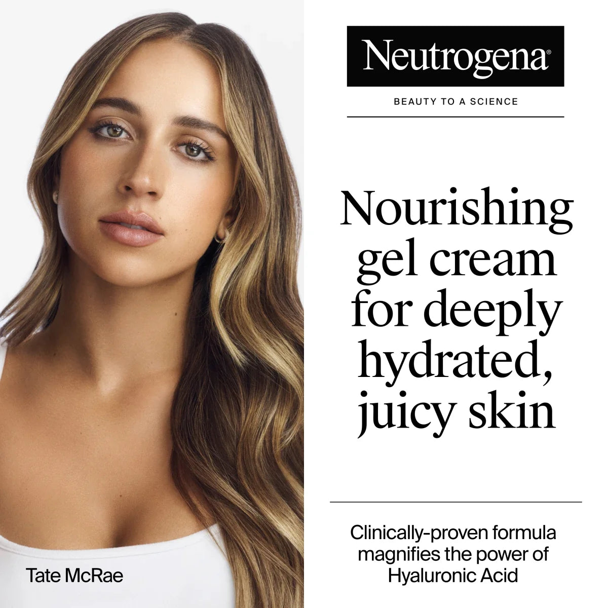 Neutrogena Hydro Boost Hyaluronic 1.7 Fl. Oz | Fragrance Free Gel Cream Moisturizer