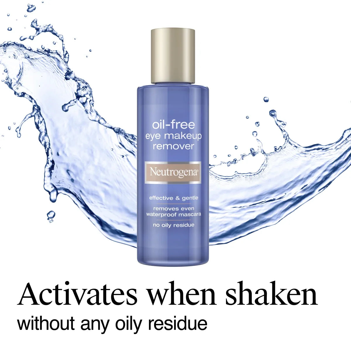 Neutrogena Oil-Free Eye Makeup Remover — Dual-Phase 5.5 Fl. Oz