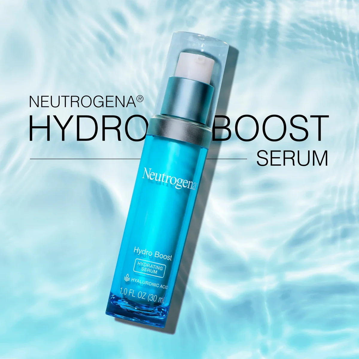 Neutrogena Hydro Boost Hydrating | 1 Fl. Oz Facial Serum | Oil-Free
