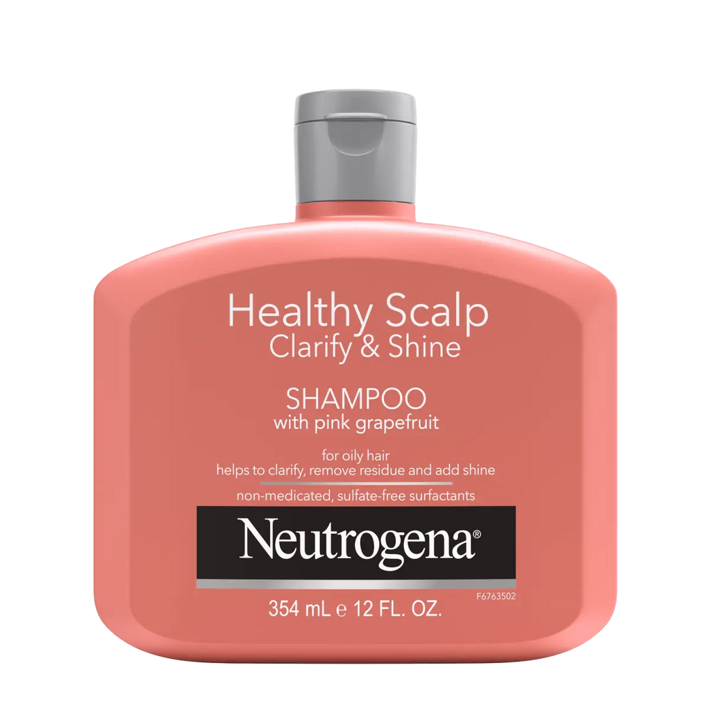 Neutrogena Healthy Scalp Clarify | 12 fl oz | Shine Shampoo — Pink Grapefruit