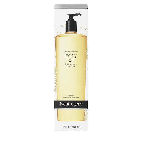 Neutrogena Body Oil Light — Light Sesame Formula for Dry Skin, 32 Fl. Oz