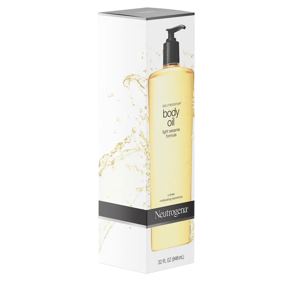 Neutrogena Body Oil Light — Light Sesame Formula for Dry Skin, 32 Fl. Oz