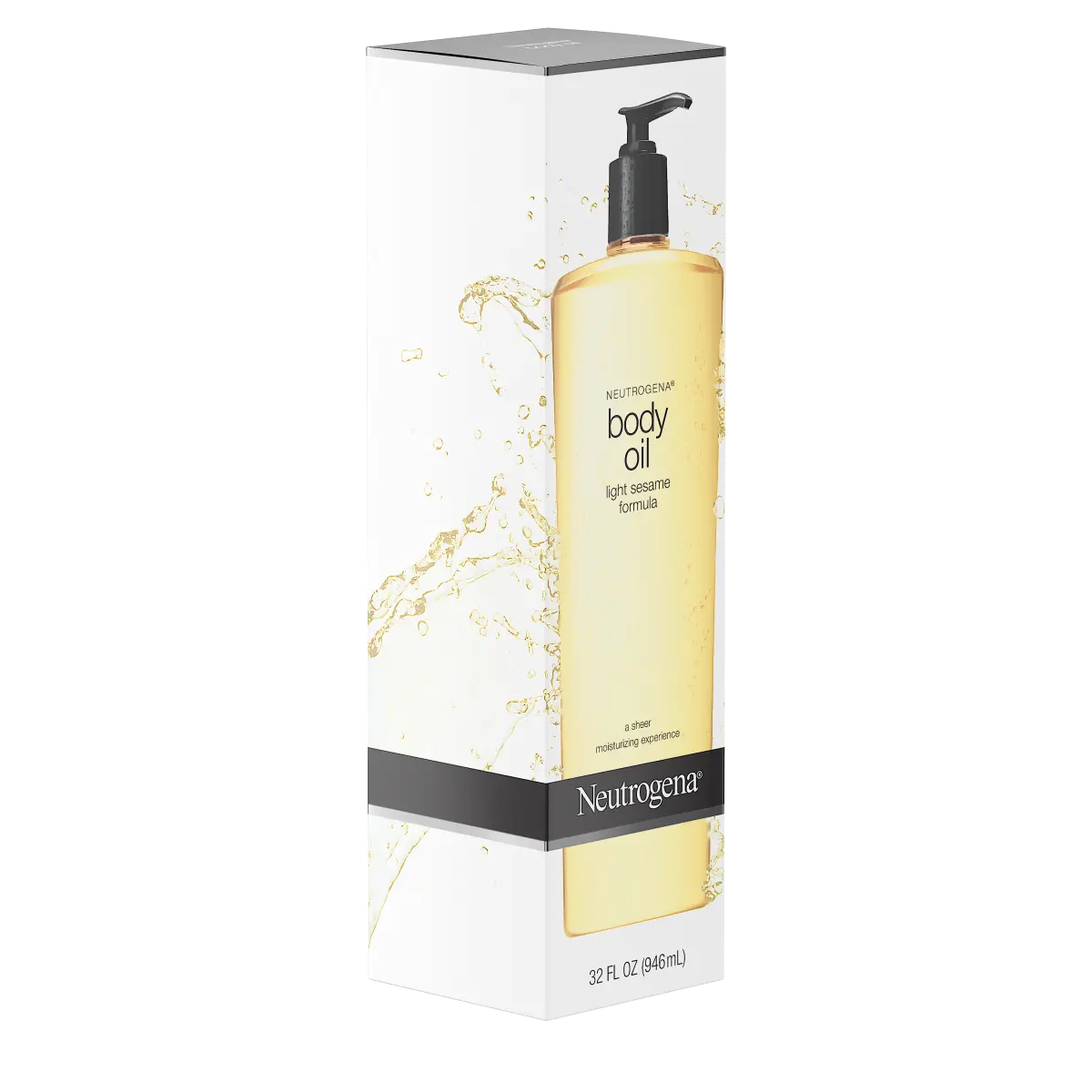 Neutrogena Body Oil Light — Light Sesame Formula for Dry Skin, 32 Fl. Oz