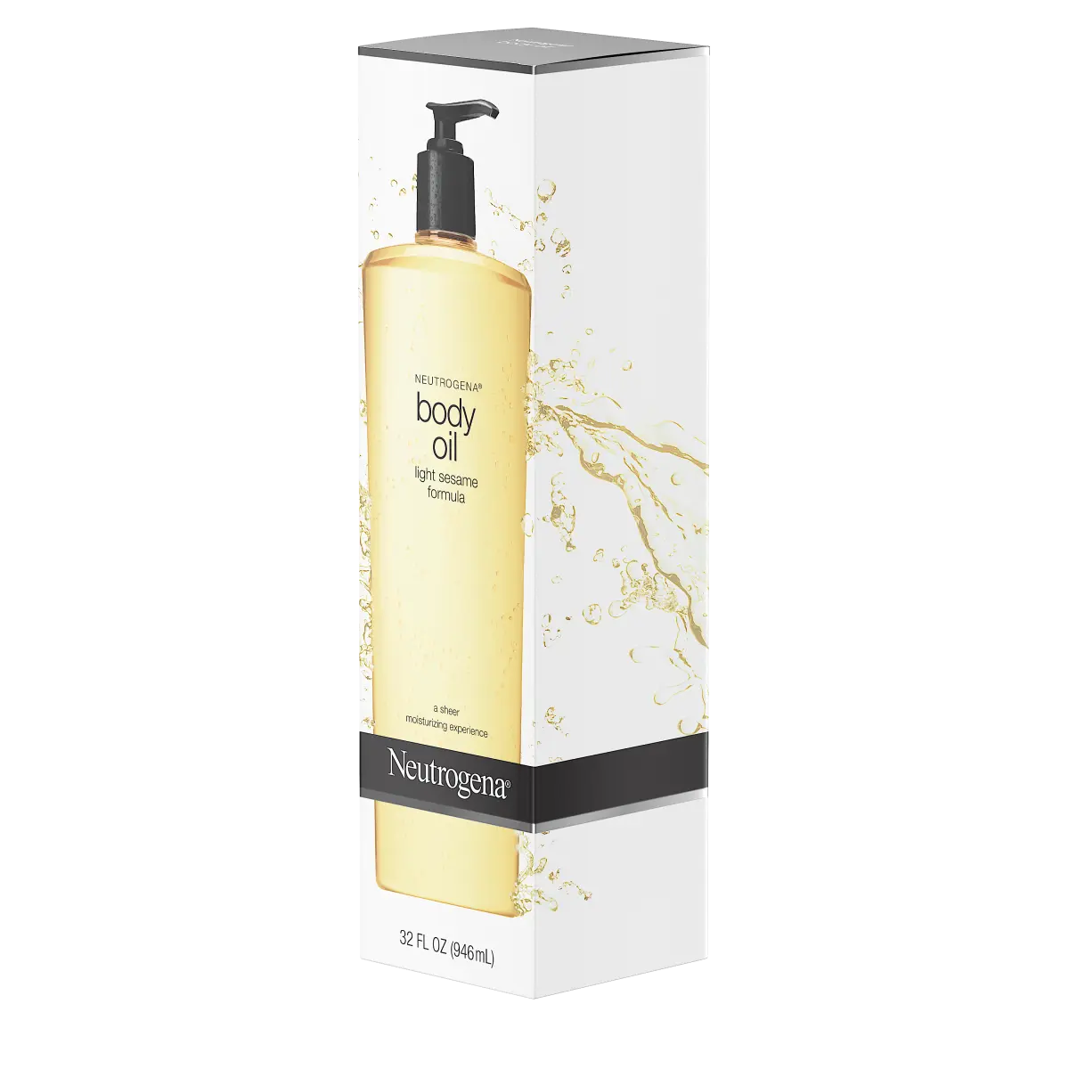 Neutrogena Body Oil Light — Light Sesame Formula for Dry Skin, 32 Fl. Oz