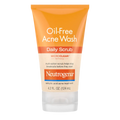 Neutrogena Oil-Free Acne Wash | 4.2 Fl. Oz | Daily Scrub