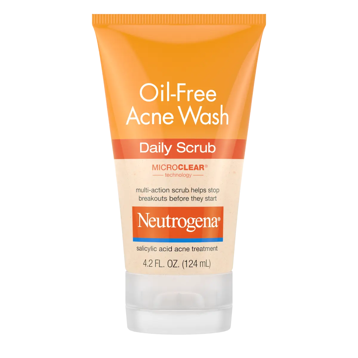 Neutrogena Oil-Free Acne Wash | 4.2 Fl. Oz | Daily Scrub