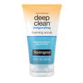 Neutrogena Deep Clean Invigorating Foaming — Cooling Gel Facial Scrub