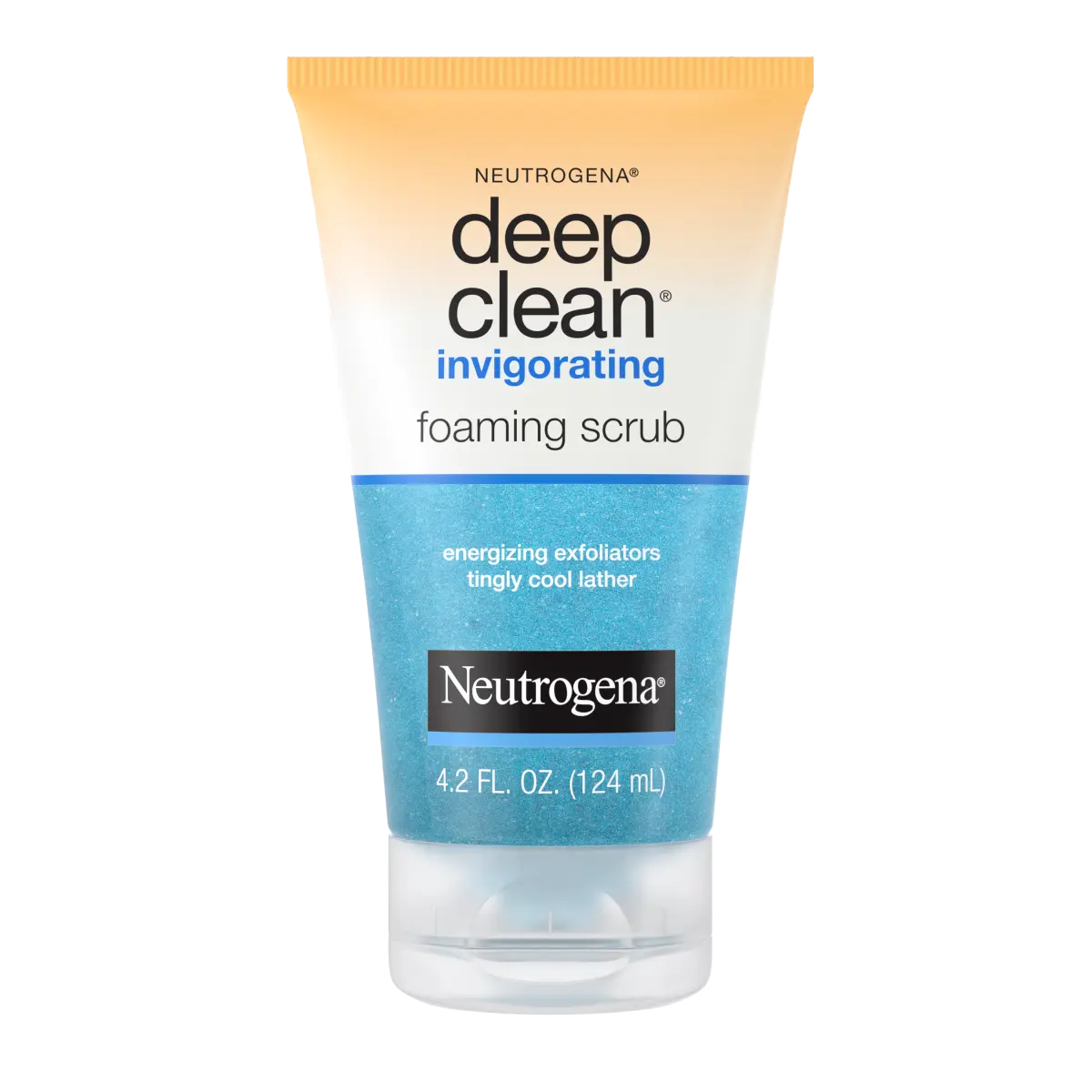 Neutrogena Deep Clean Invigorating Foaming — Cooling Gel Facial Scrub